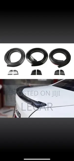 Fibre Boot Spoiler With Led Light