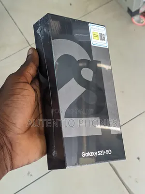 New Samsung Galaxy S21+ 5G 128 GB Black