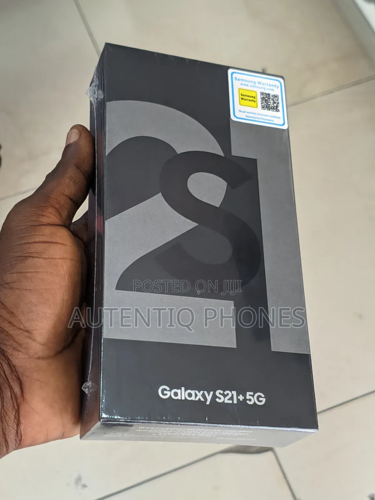 New Samsung Galaxy S21+ 5G 128 GB Black