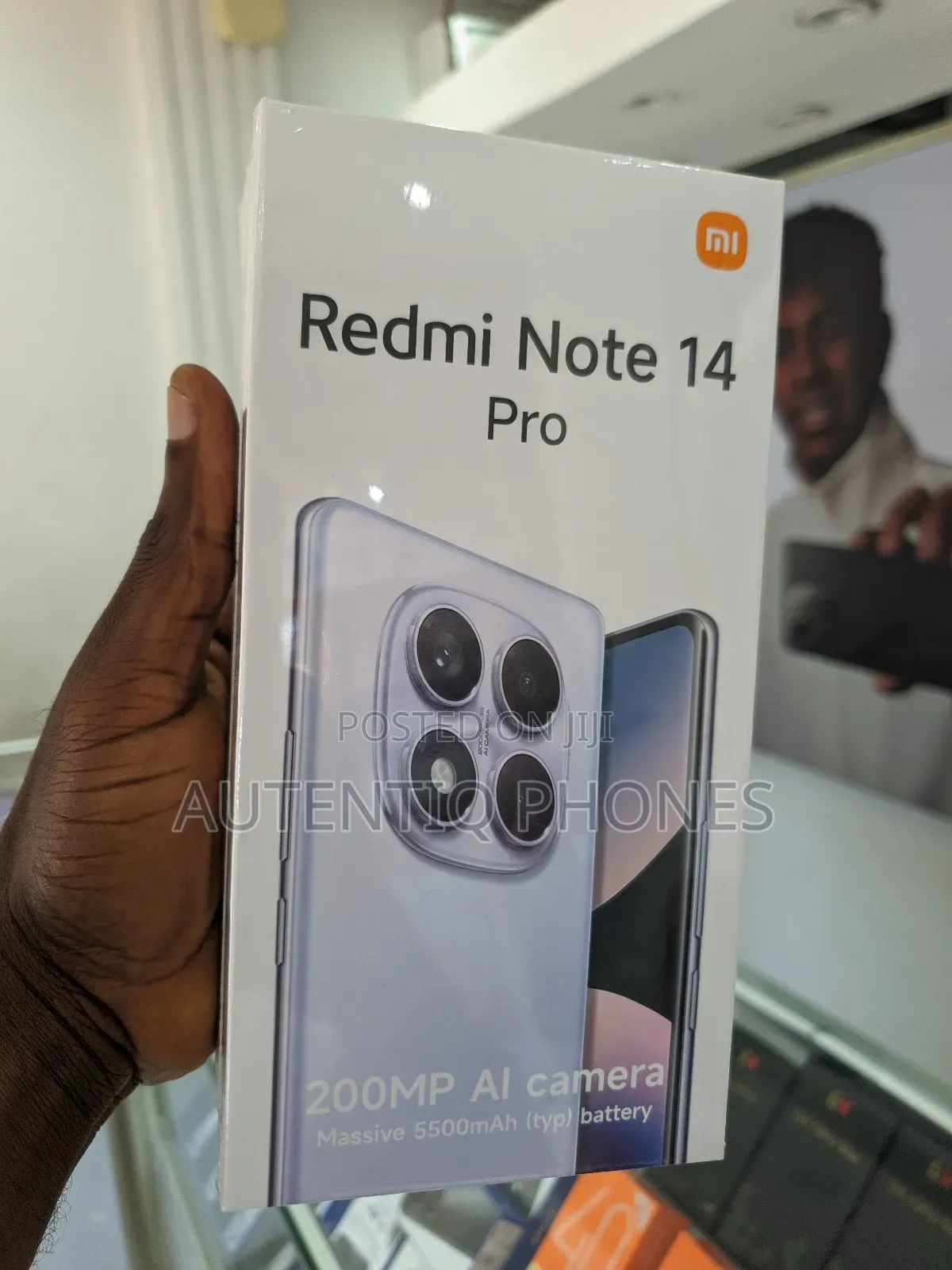 New Xiaomi Redmi Note 14 Pro 256 GB Black