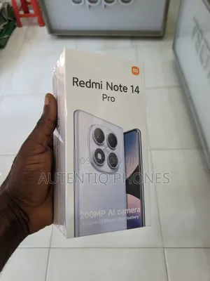 New Xiaomi Redmi Note 14 Pro 256 GB Black