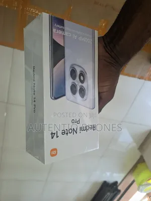 New Xiaomi Redmi Note 14 Pro 256 GB Black