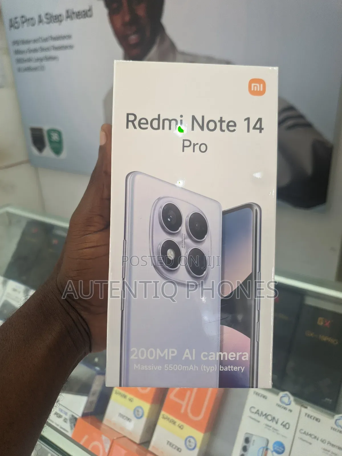 New Xiaomi Redmi Note 14 Pro 256 GB Black