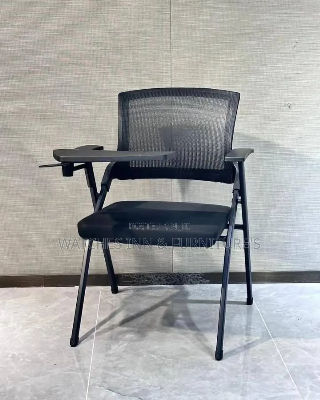 Folding Chair With Writing Board for Training, Lectures, Office Etc