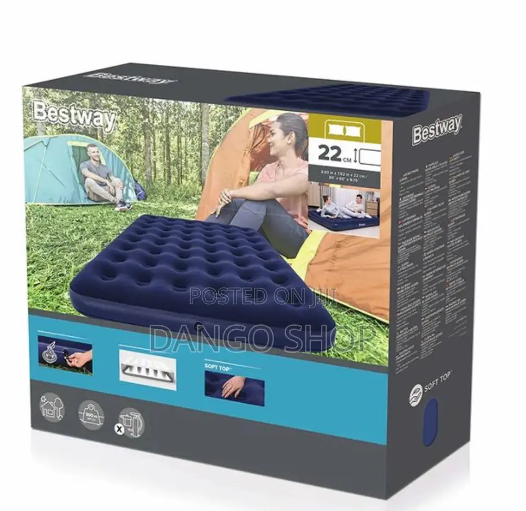 Bestway Double Airbed Mattress With Pump
