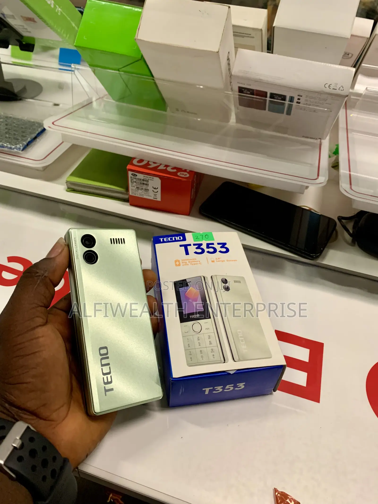 New Tecno T352 Green