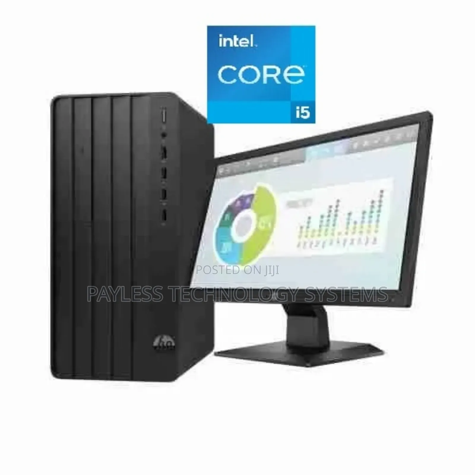 New Desktop Computer HP 290 G9 8GB Intel Core I5 SSD 512GB