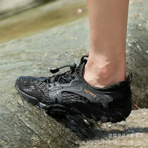 Leisure Trendy Hiking Mesh Shoes Black/Grey