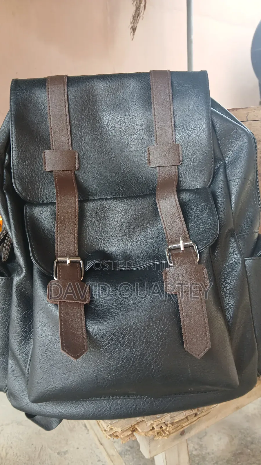 Leather School Bag