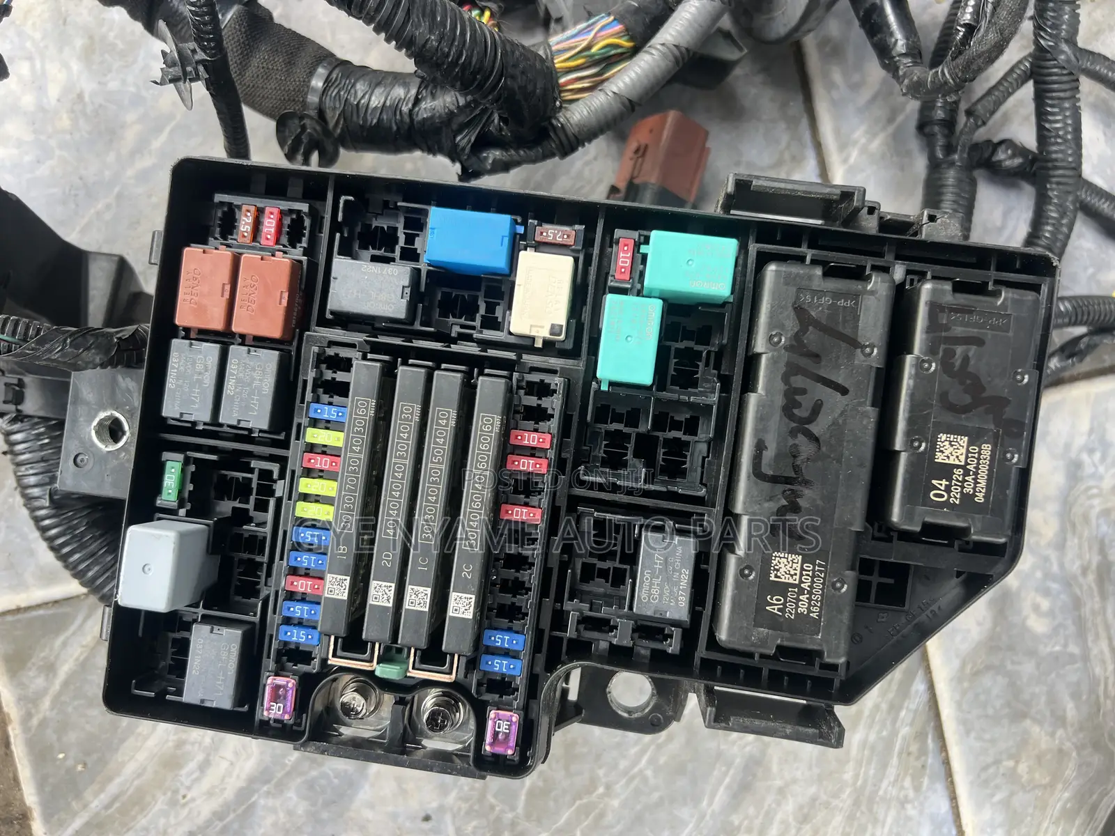 Honda Crv 2023 ::2025 Model Engine Fuse Board Wires Complete