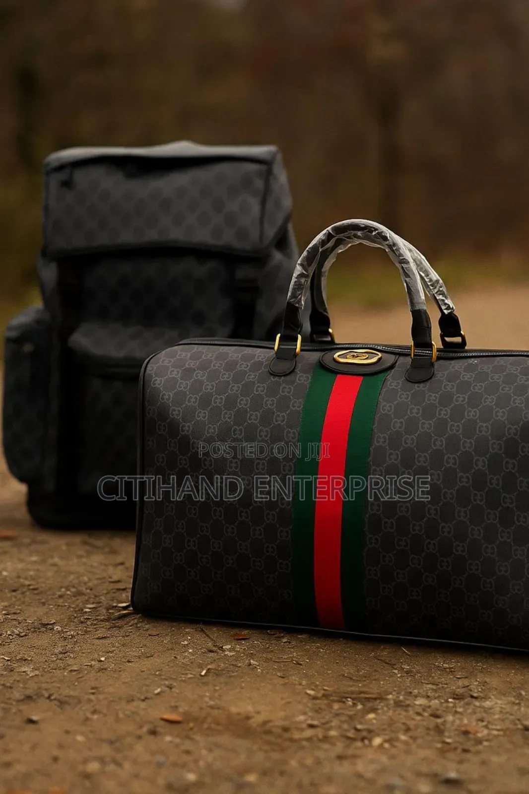 Lovely Duffel and Classy Backpack Set