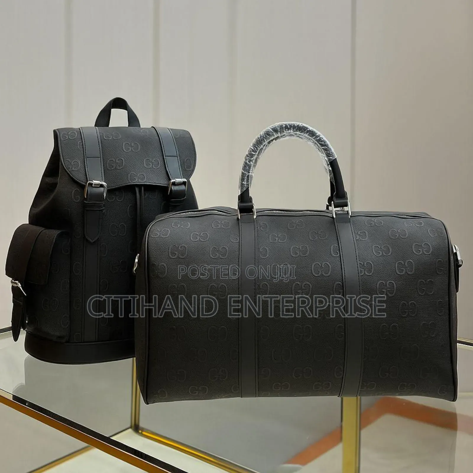 Lovely Duffel and Classy Backpack Set
