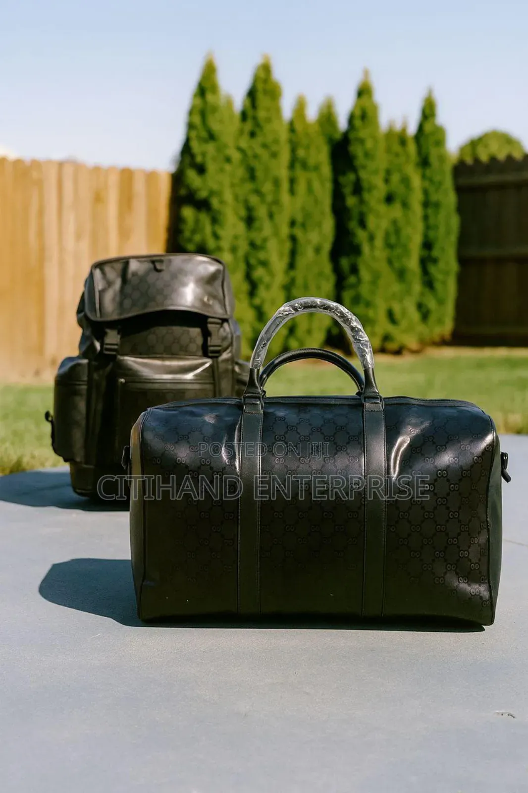 Lovely Duffel and Classy Backpack Set