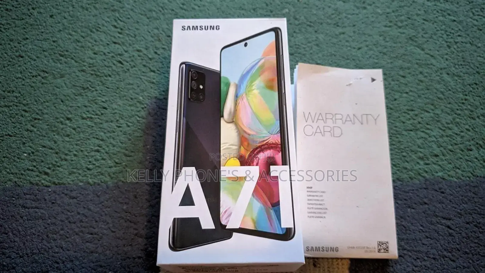 New Samsung Galaxy A71 128 GB Black