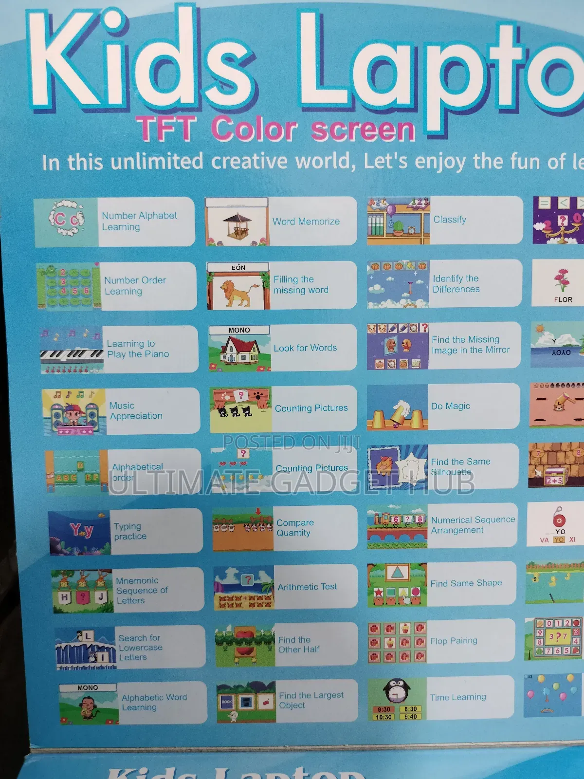Kids Laptop (62 Functions)