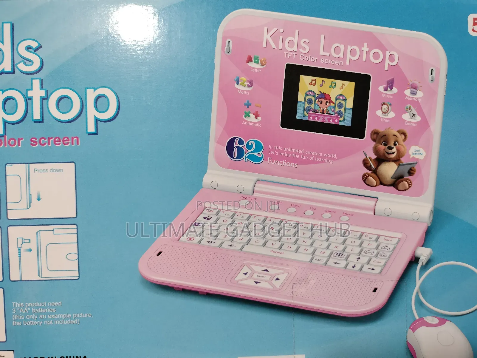 Kids Laptop (62 Functions)