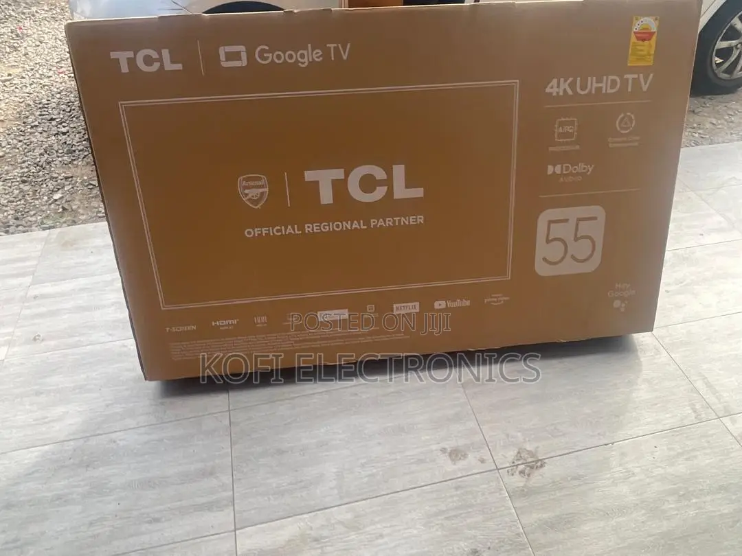 Cinematic TCL P635 55” Smart Tv Hdr10 Ai Clarity!