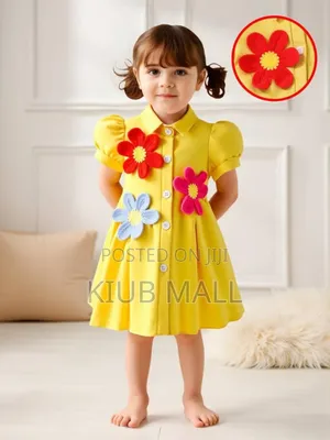 Girl Flower Design Dress