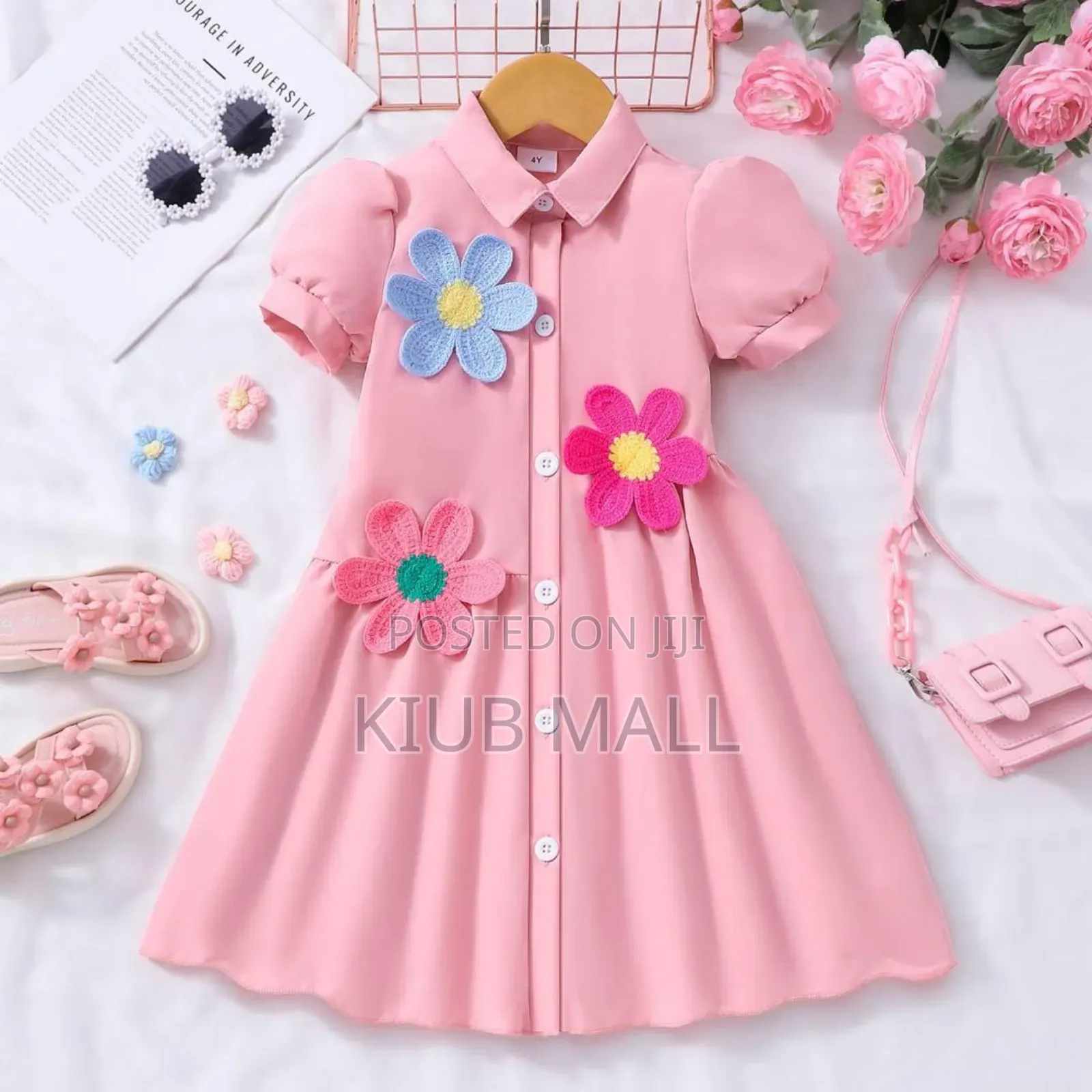 Girl Flower Design Dress