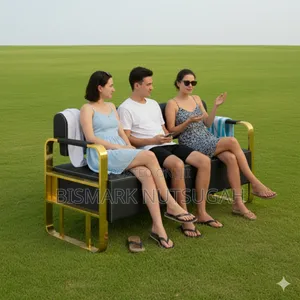 3in1 Modern Salon Barbering Waiting Chair