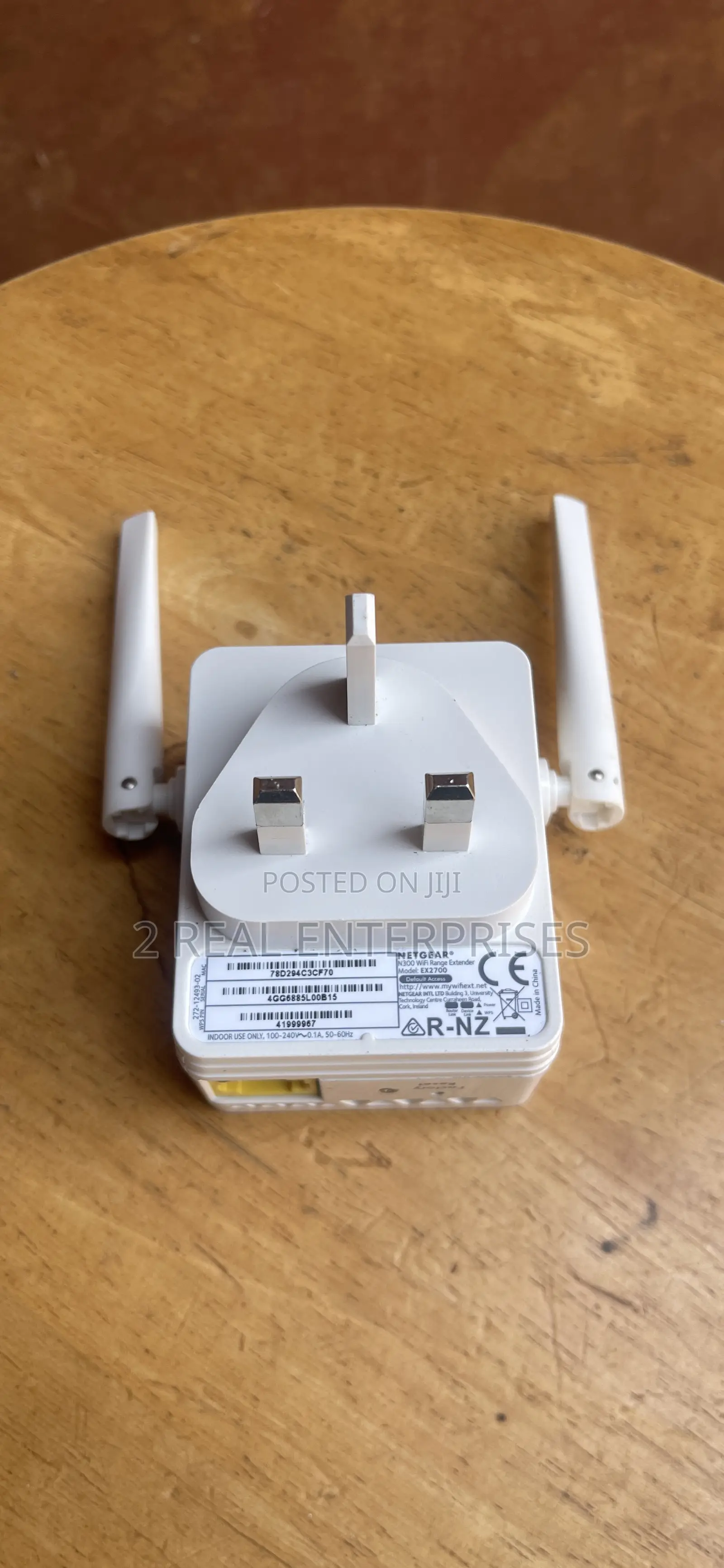 Netgear Ex2700 Wifi Range Extender N300 Wireless Signal Booster Uk