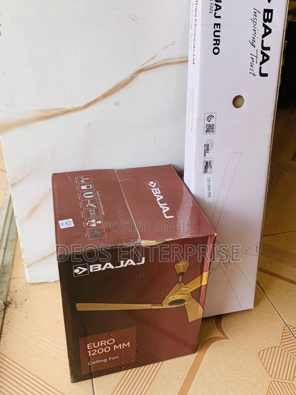 Bajaj Euro 1200mm Ceiling Fan – High Air Delivery