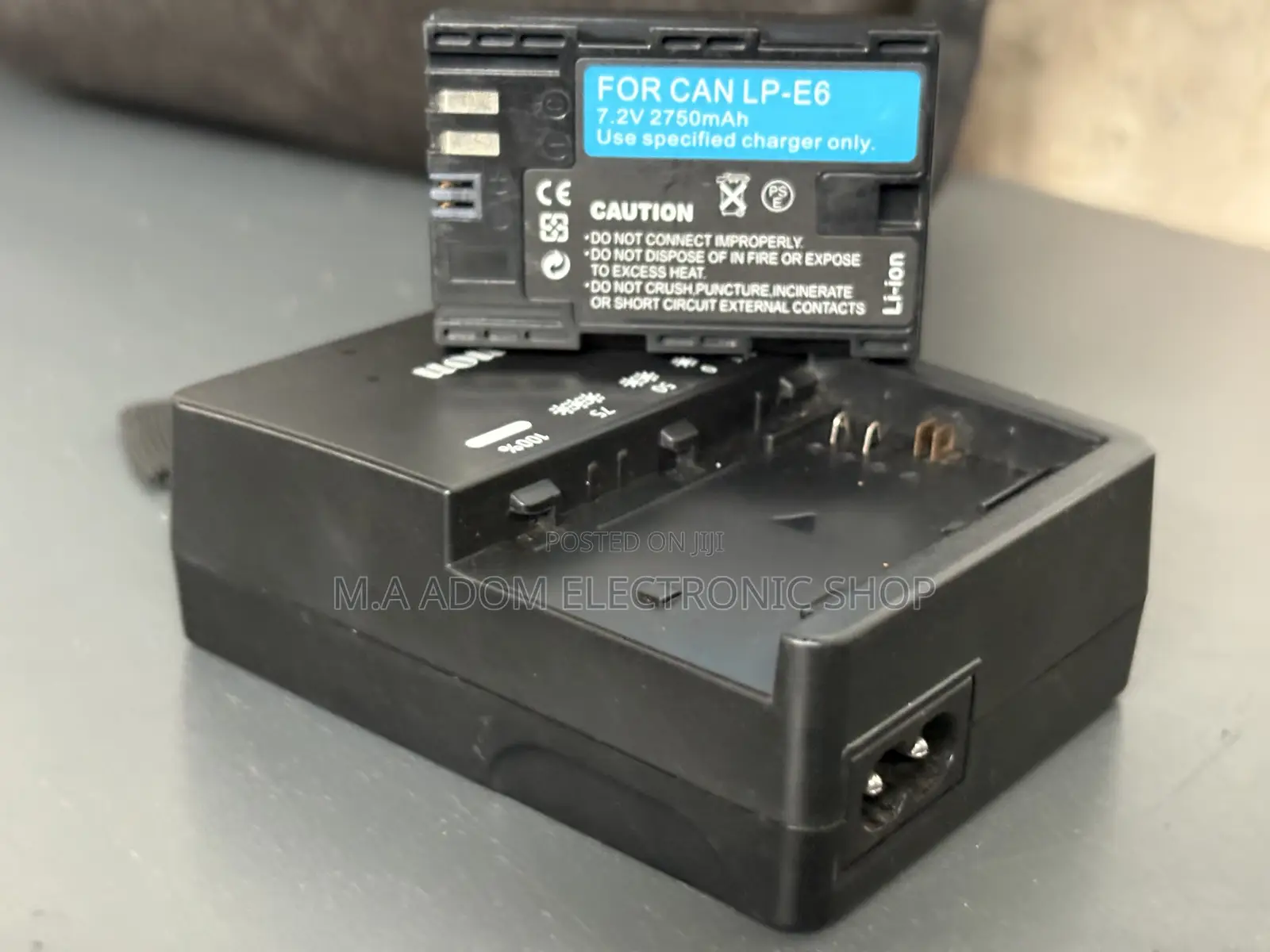 Canon Lp E6 Charger Lp E6 Battery Pack Together