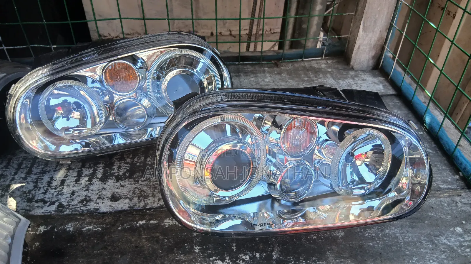 Vw Golf 4 Headlight And Taillight Speck