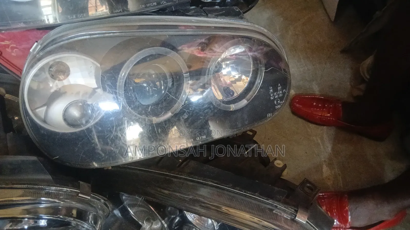 Vw Golf 4 Headlight And Taillight Speck