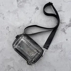 Zara Transparent Crossbody Bag With a Adjustable and Detachable Strap