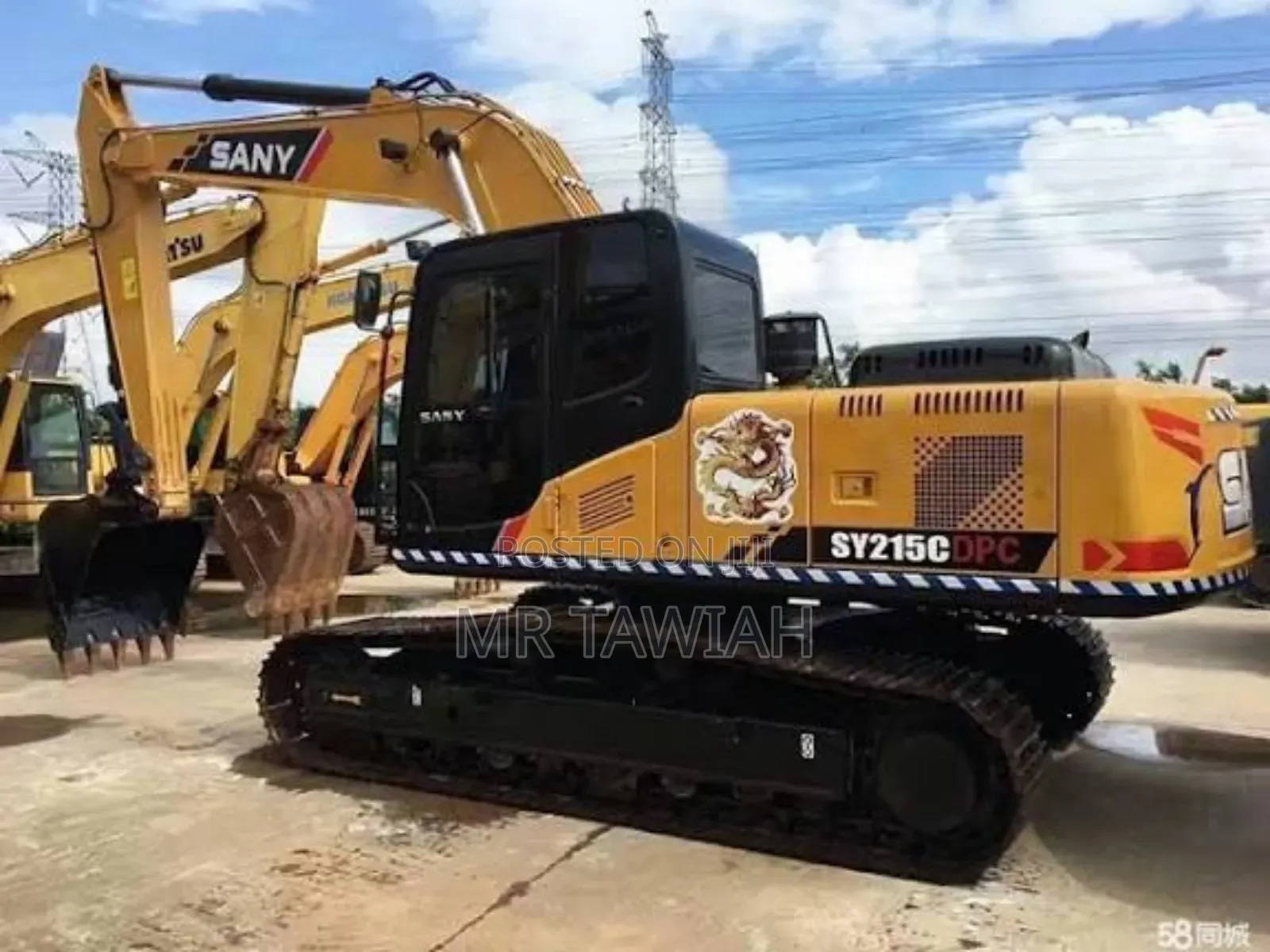 Sany Excavator 215