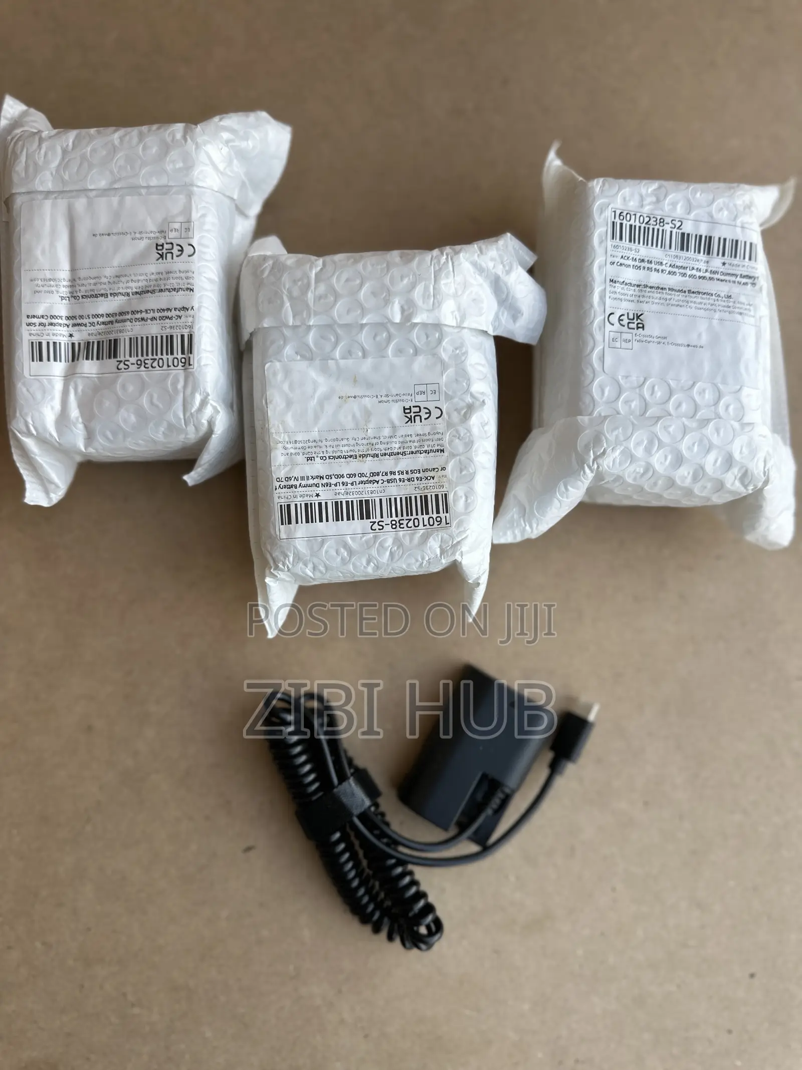 Dummy Battery for Canon Eos R , Sony Sony Alpha and R8