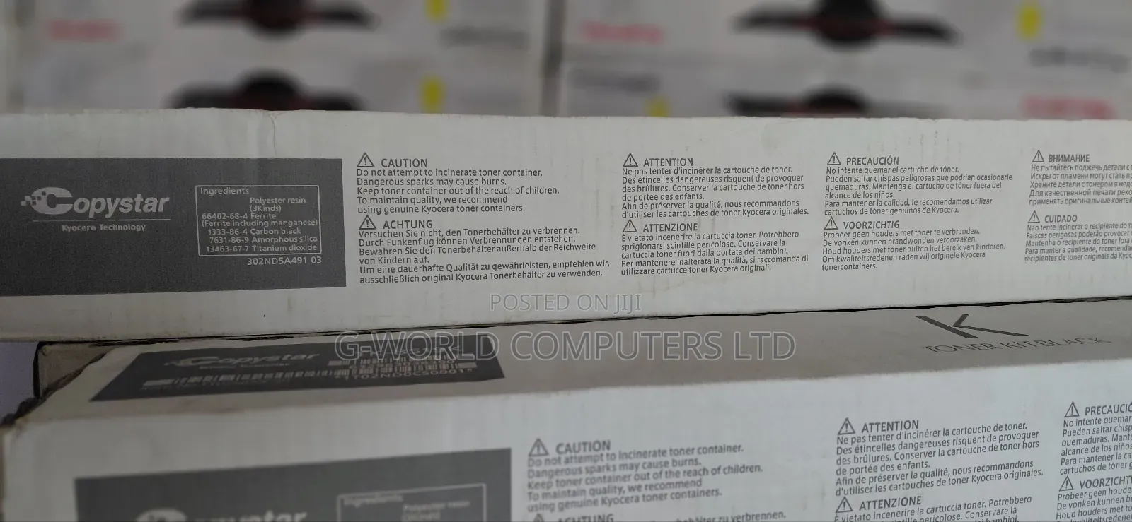 Kyocera Tk- Black Toner Fot Taskalfa 5052ci 6052ci