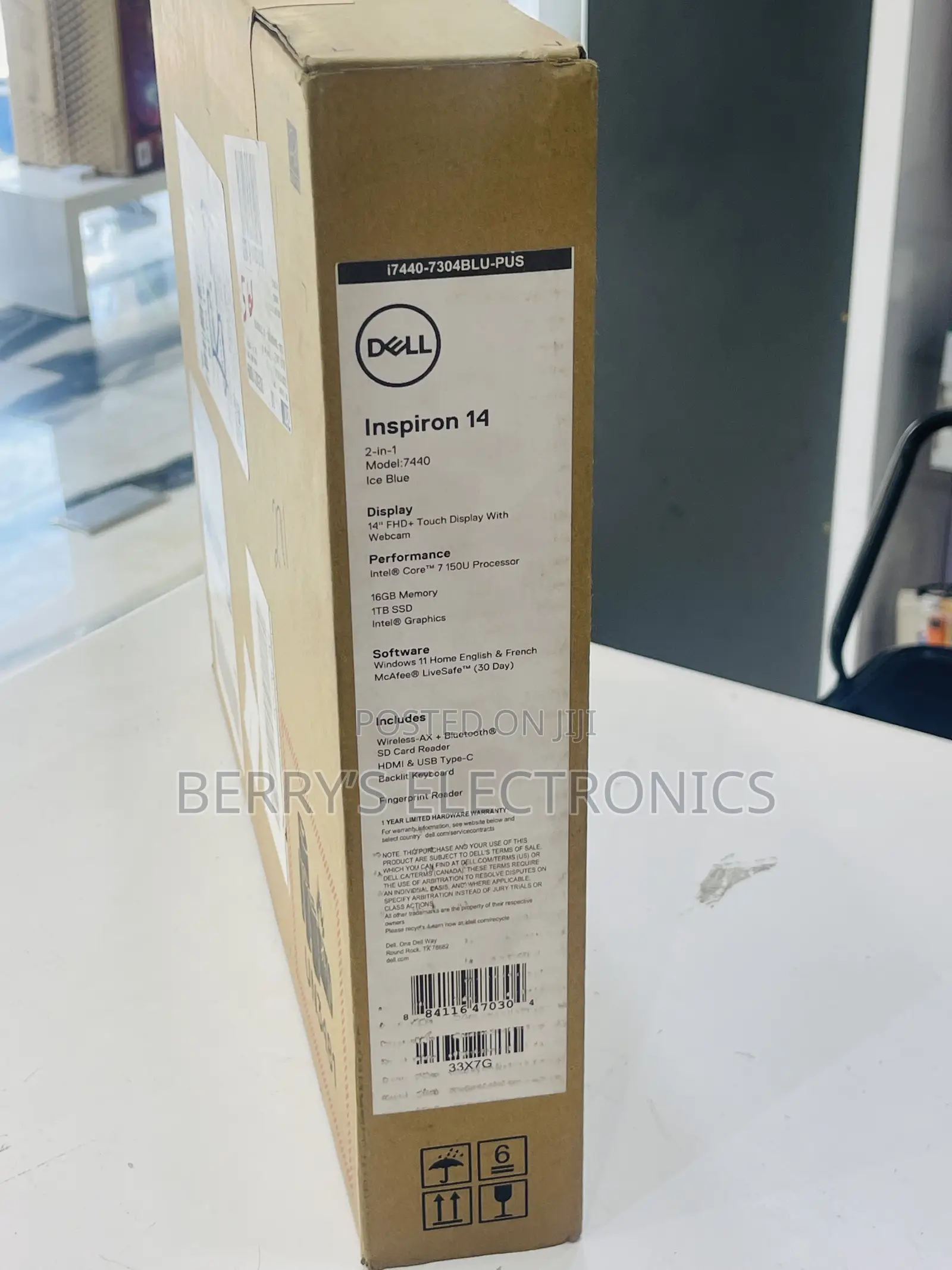 New Laptop Dell Inspiron 14 16GB Intel Core I7 SSD 1T