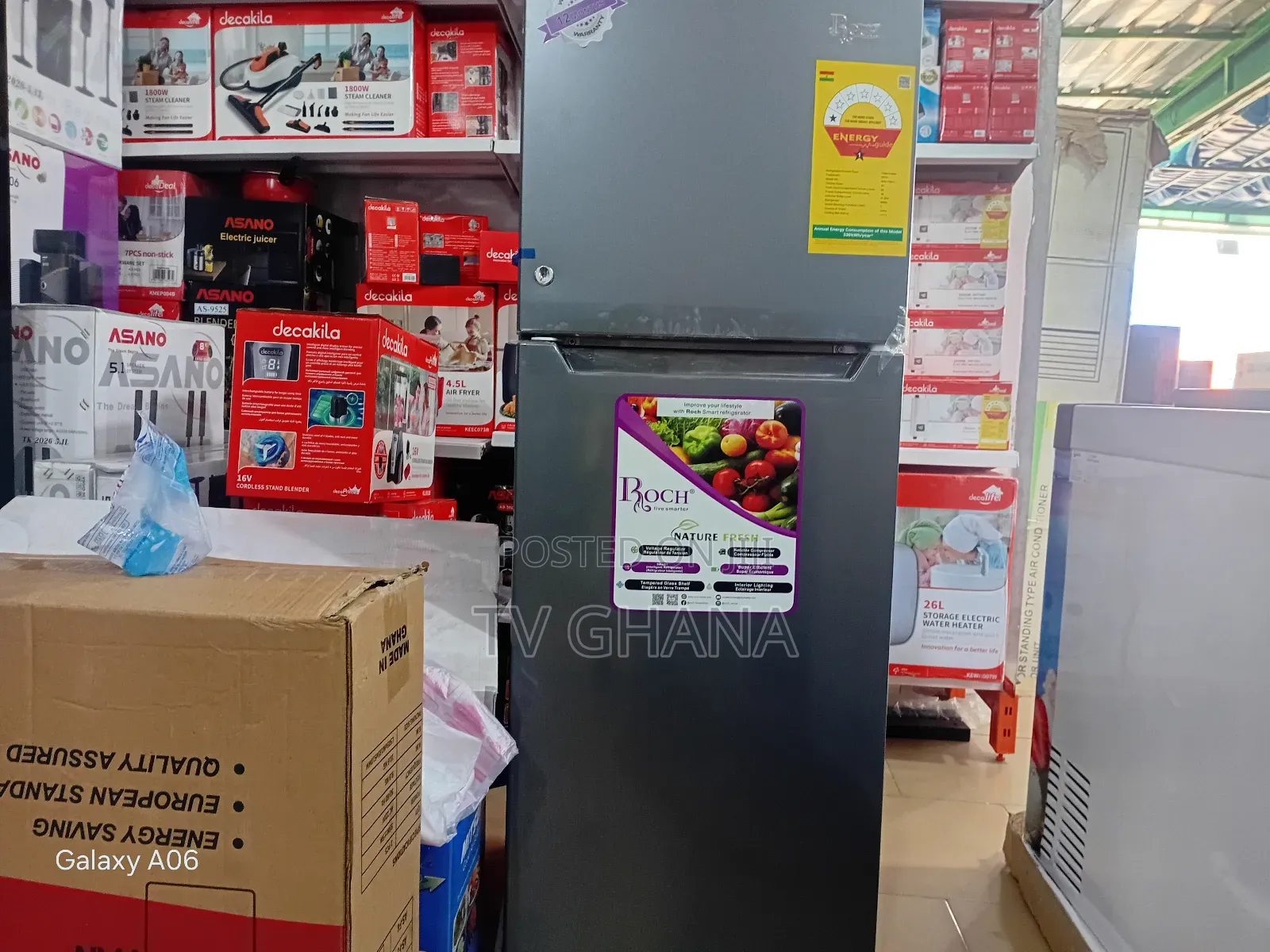 **Roch 220l Refrigerator – Silent, Strong Durable**