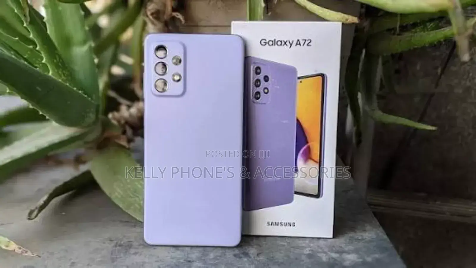 New Samsung Galaxy A72 128 GB Purple