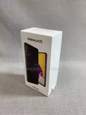 New Samsung Galaxy A72 128 GB Black