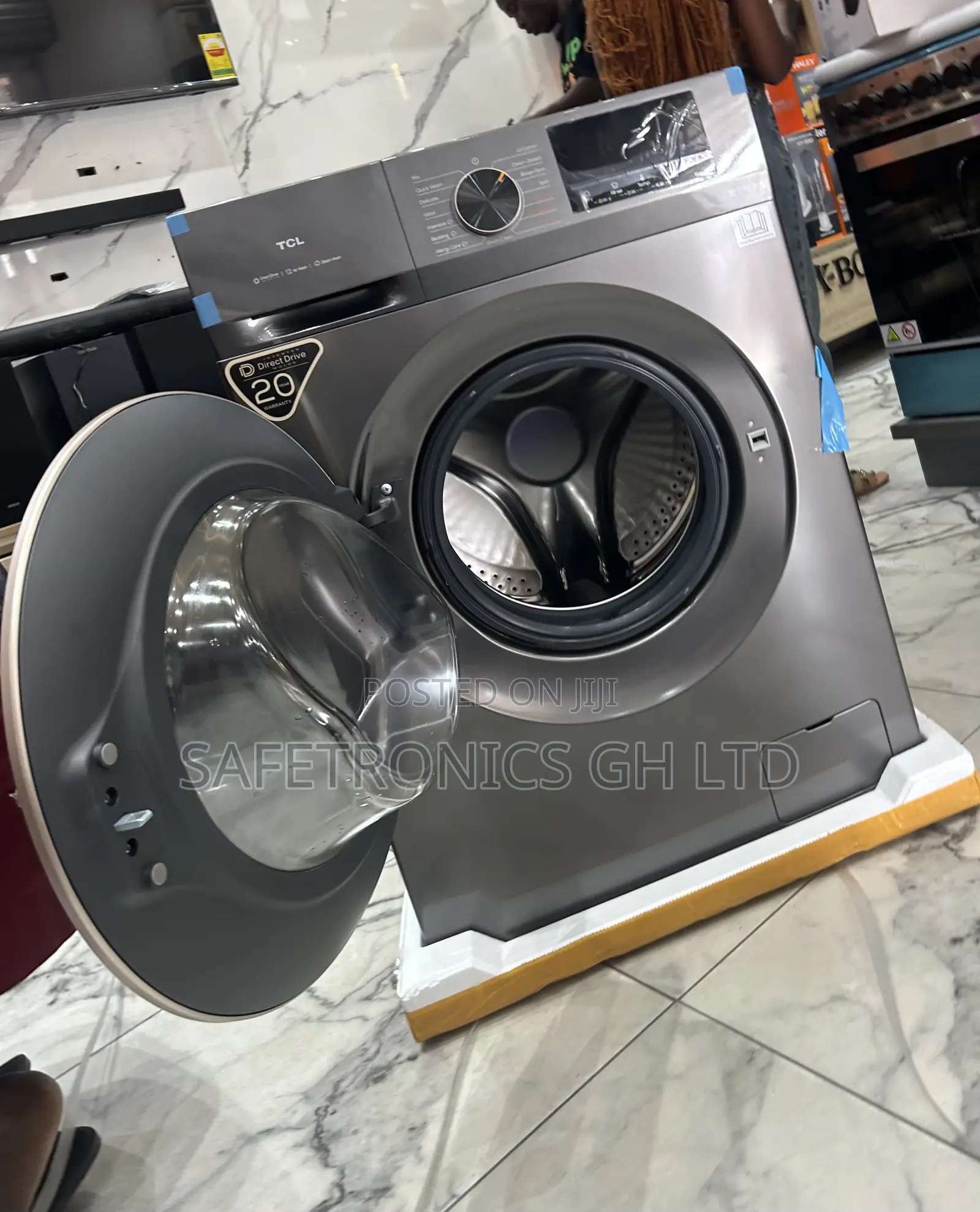 Grab Ultra Modern Frontload 8kg Fully Automatic TCL Washer