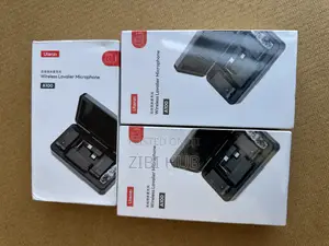 Ulanzi A100 Wireless Microphone Lavalier Mic for iPhone ,Camera