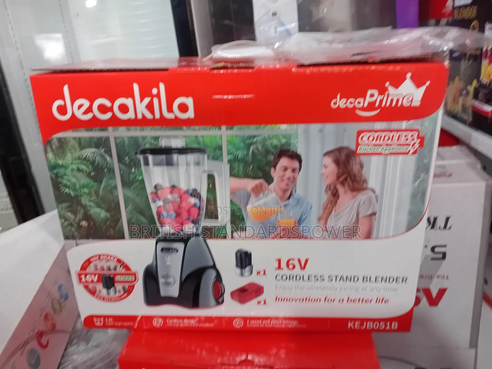 Geometry Flow Decakila 16v Cordless Stand Blender