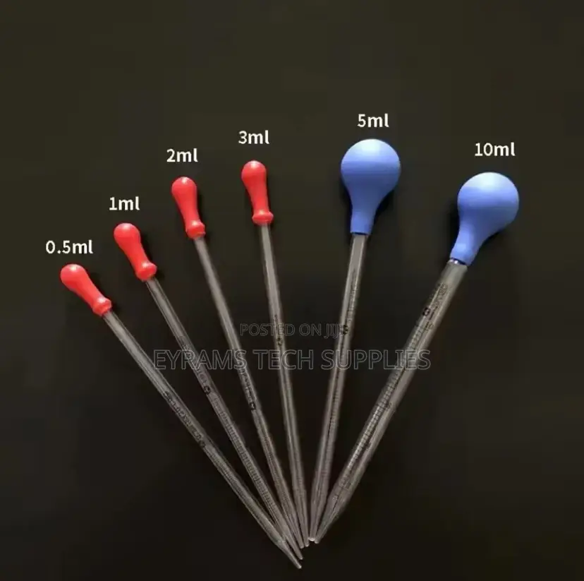 Glass Pipette Dropper for Laboratory Experiments