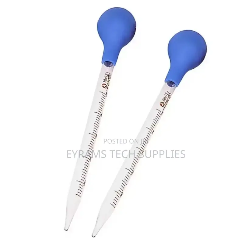 Glass Pipette Dropper for Laboratory Experiments
