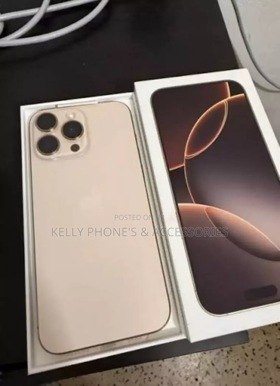 New Apple iPhone 16 Pro Max 256 GB Gold