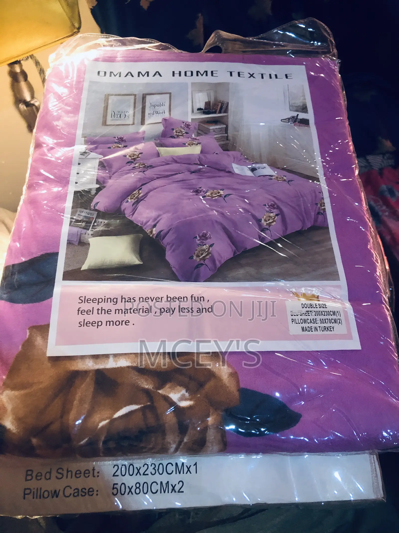 Bedsheets 100 % Cotton 3pcs 1 Bedsheets 2pillow Cases