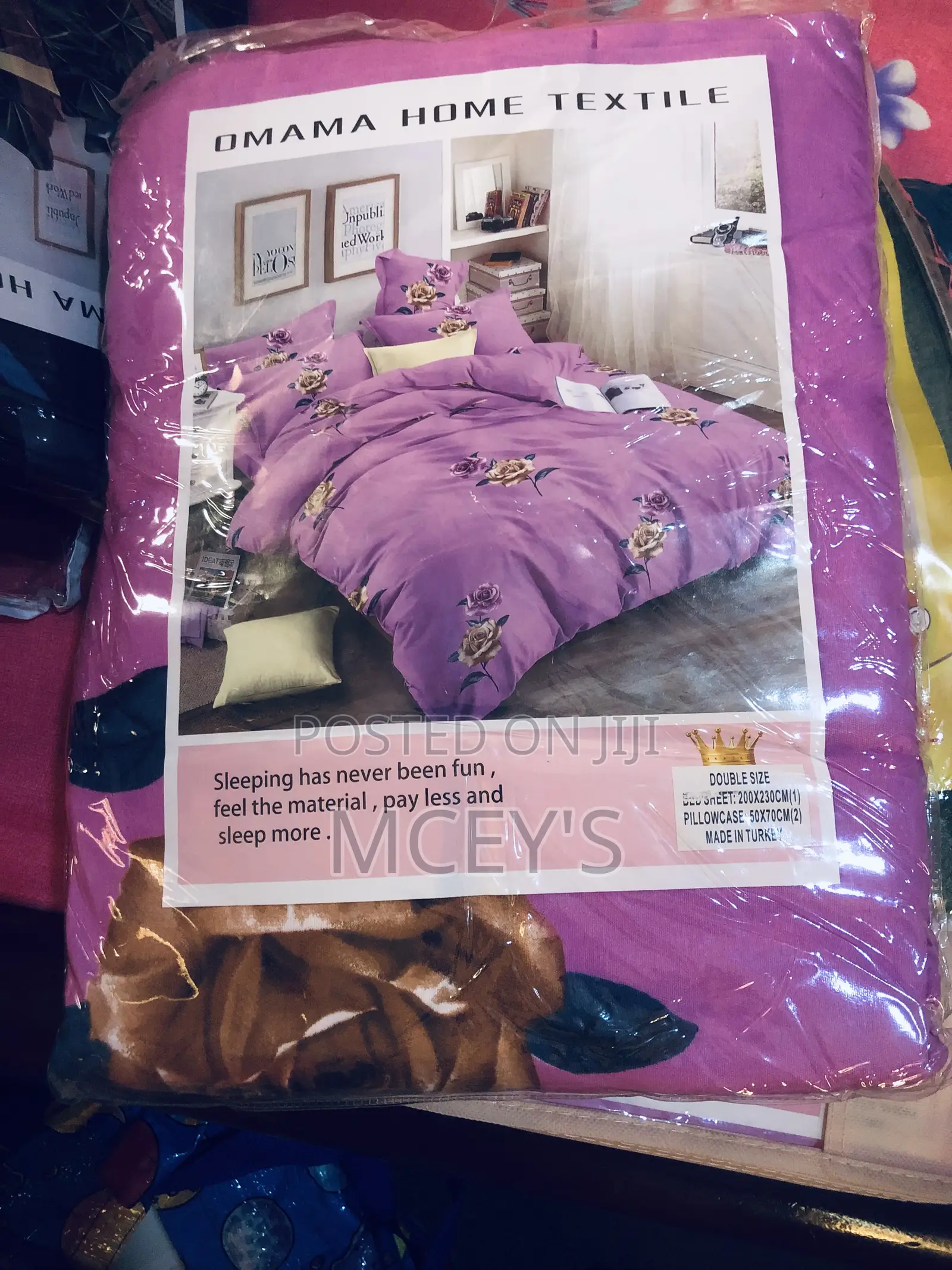Bedsheets 100 % Cotton 3pcs 1 Bedsheets 2pillow Cases