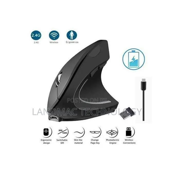 2.4g Wireless Mouse Gaming Computer Mice Rechargeable