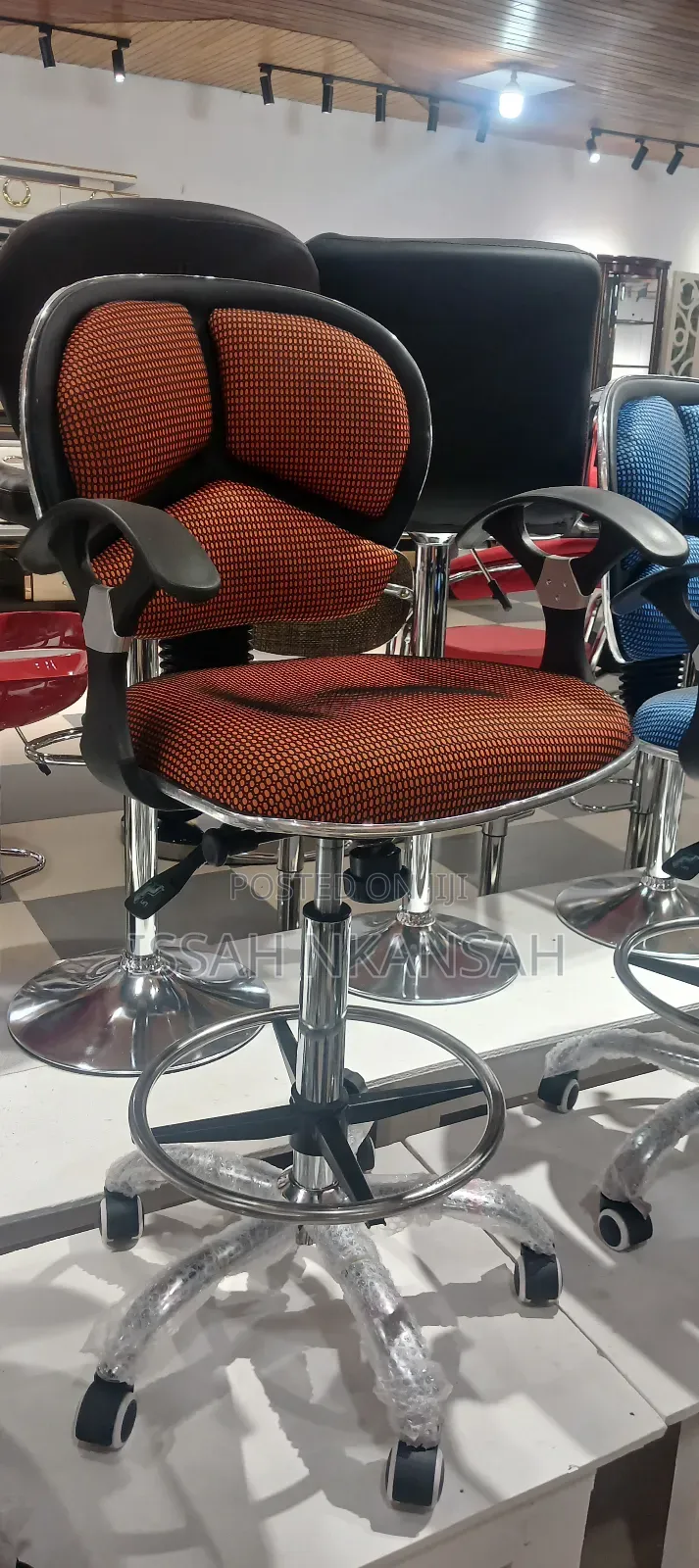 Barbering Adjustable Chair