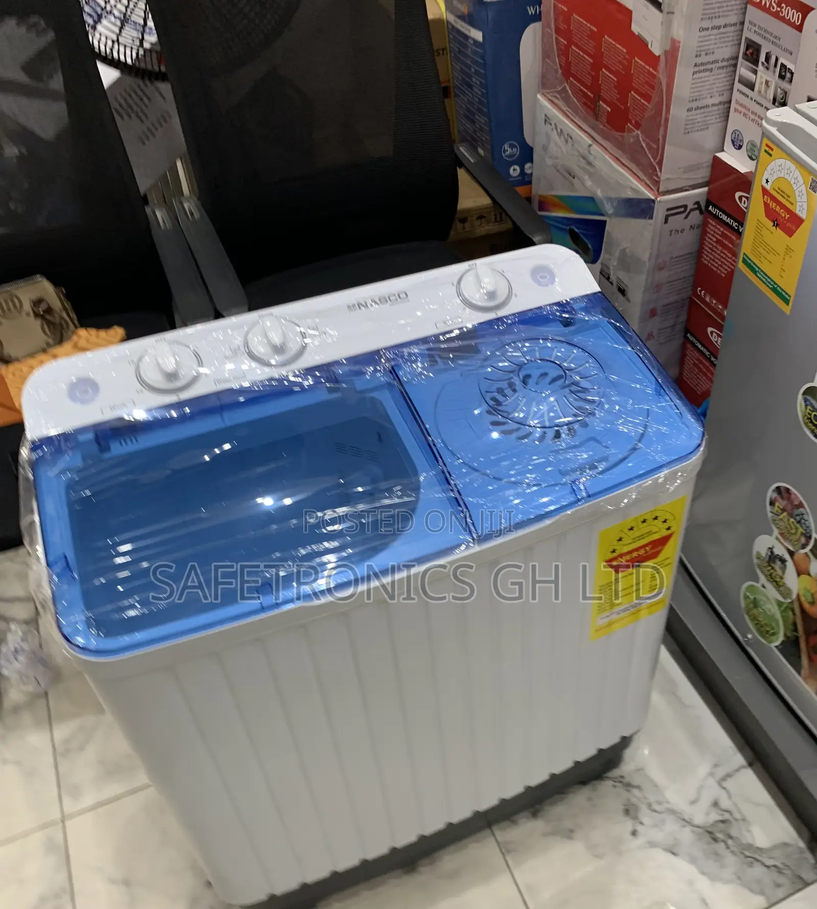 Available New Nasco Top Load 8kg Semiautomatic Washer