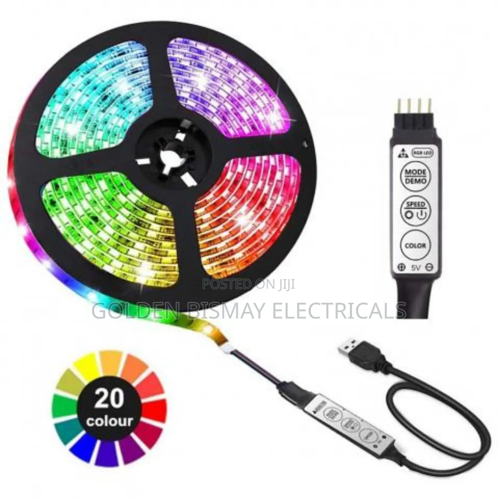 Usb Strip Light With Music Reaction