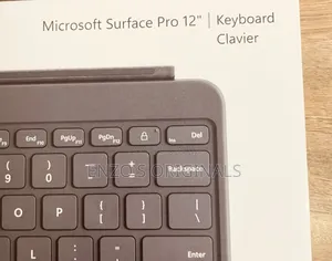 Microsoft Surface Pro 12 Keyboard Black Sealed New Certified Original
